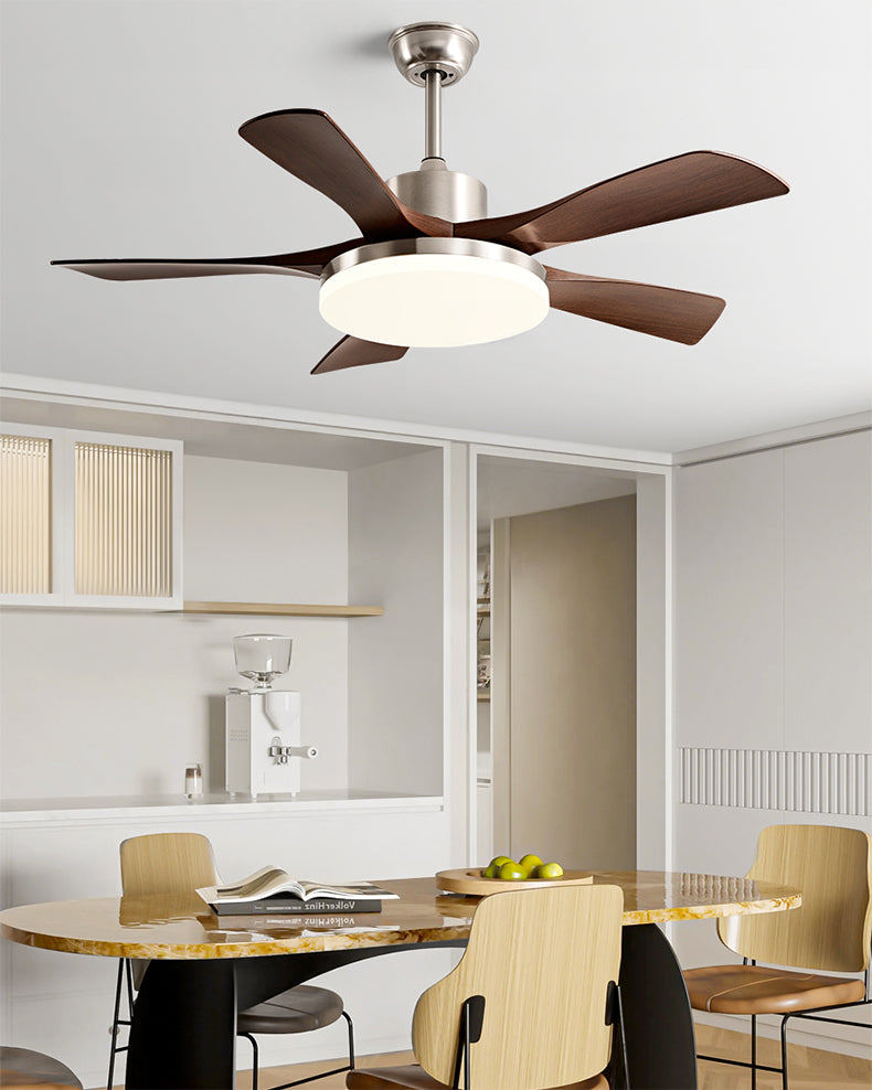 WOMO 5 Blade Ceiling Fan with Bright Light - WM5163