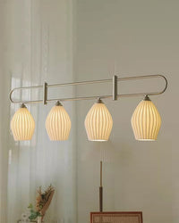 WOMO Ceramic Bud Linear Chandelier-WM2121b