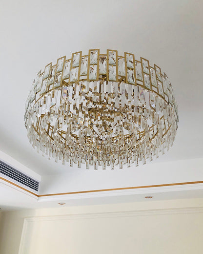 WOMO Round Crystal Chandelier-WM2782