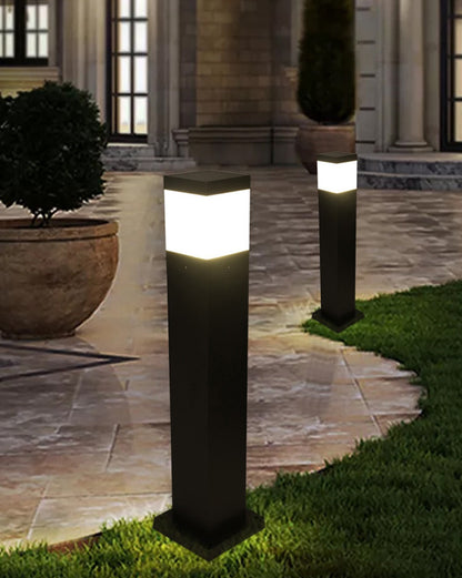 WOMO Square Bollard Light-WM9109