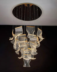 WOMO Breeze Dimmable Acrylic Chandelier-WM2158