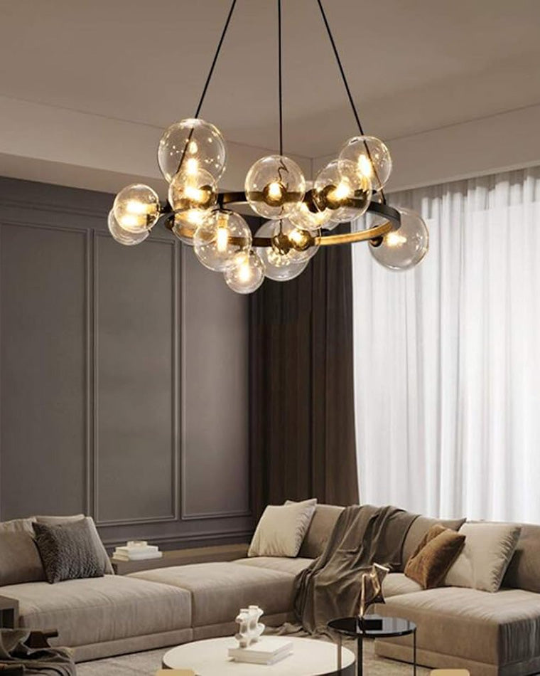 WOMO Round Bubble Chandelier-WM2412