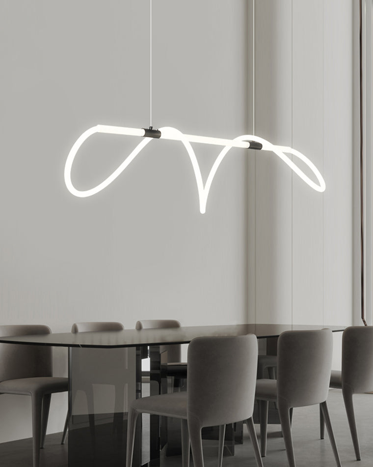 WOMO Rope Led Linear Pendant Light-WM2757