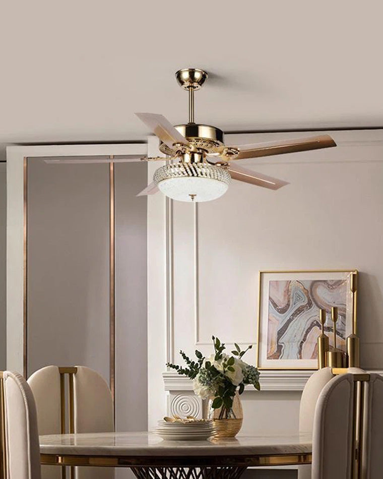 WOMO Victorian Ceiling Fan Lamp-WM5030