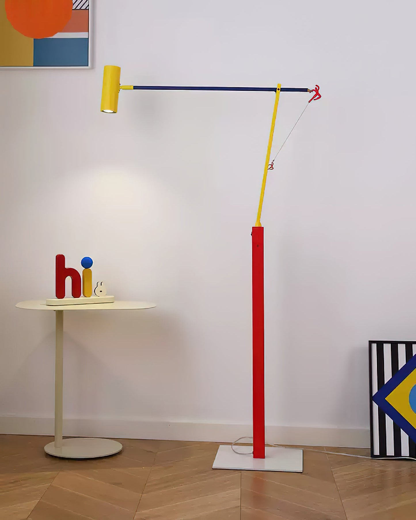 WOMO Multicolour Cantilever Floor Lamp-WM7103