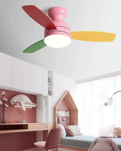 WOMO Scandinavian Ceiling Fan Lamp-WM5047