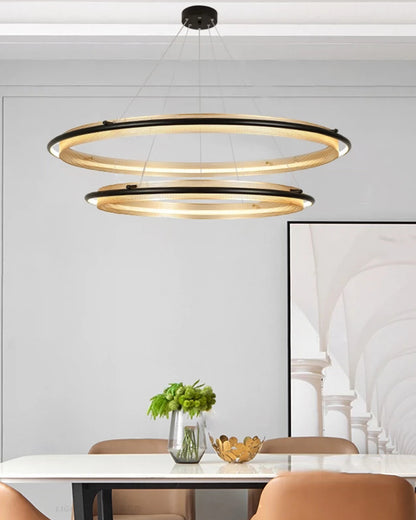 WOMO Tiered Circular Led Chandelier-WM2119b