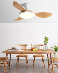 WOMO 42" Low Profile Ceiling Fan with Bright Light - WM5156