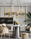WOMO Candelabra Round Chandelier-WM2924 thumbnail