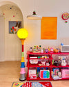 WOMO Colorful Globe Floor Lamp-WM7087 thumbnail