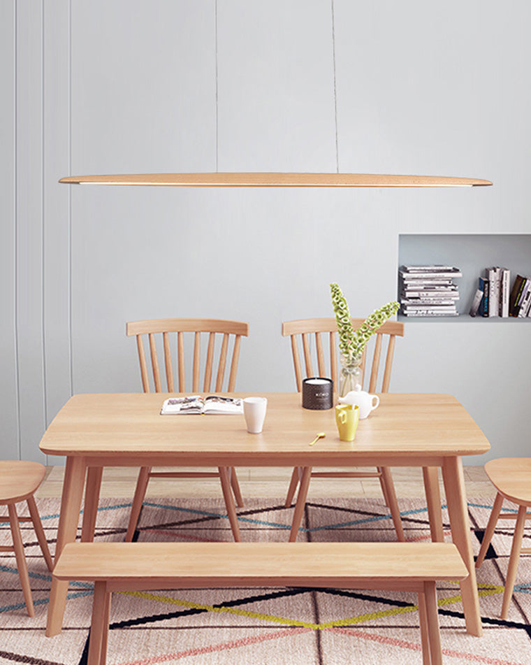 WOMO Wood Linear Led Pendant Light-WM2523