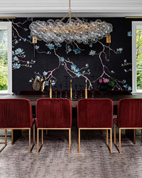WOMO Textured Glass Bubble Chandelier-WM2180