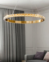 WOMO Circular Led Crystal Chandelier-WM2549a