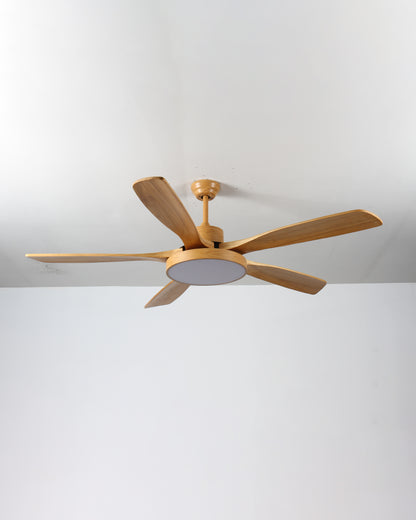 WOMO Scandi Reversible Ceiling Fan with Light-WM5002