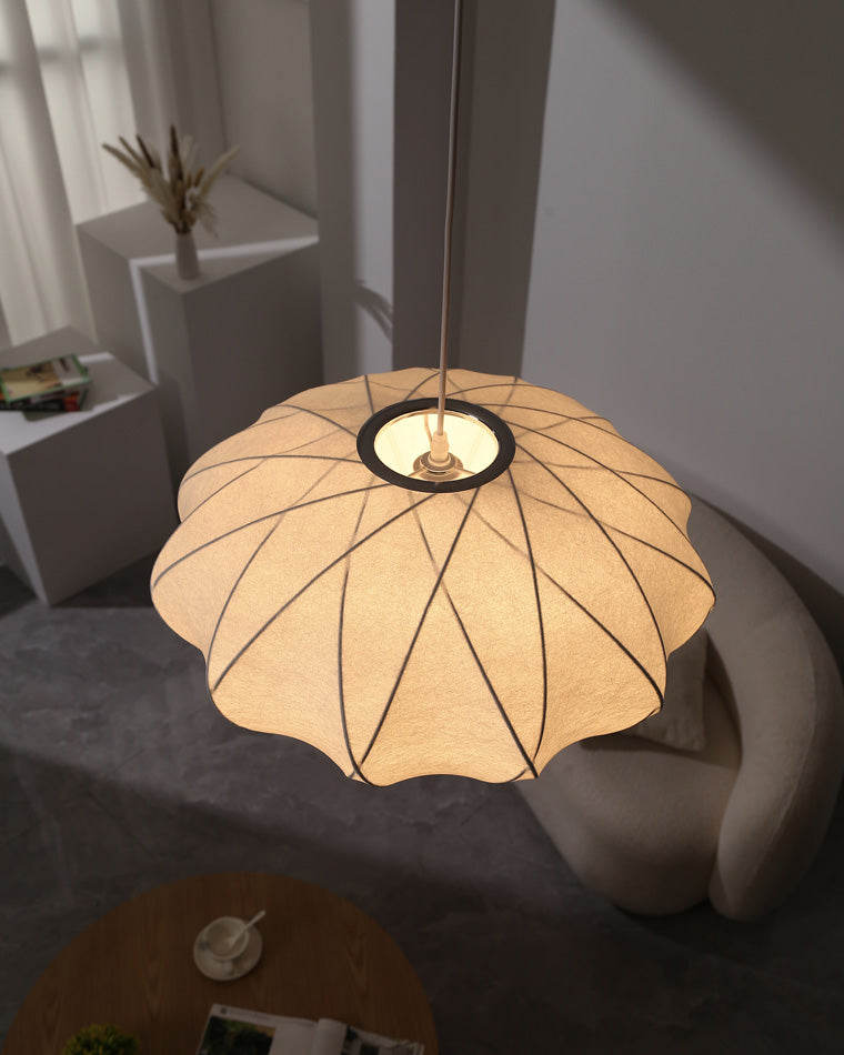 WOMO Flying Saucer Silk Pendant Light-WM2535