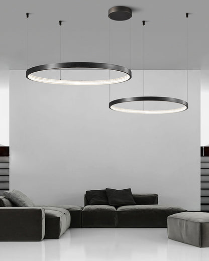 WOMO Circular Led Horizontal Chandelier-WM2345