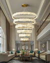 WOMO Tiered Circular Alabaster Chandelier-WM2671 thumbnail