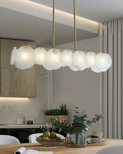 WOMO Linear Alabaster Chandelier-WM2855