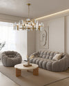 WOMO Gold Candle Crystal Chandelier-WM2518 thumbnail