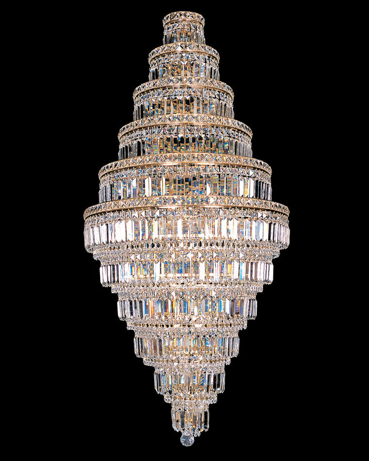 WOMO Large Tiered Crystal Chandelier-WM2389