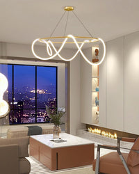 WOMO Rope Led Round Chandelier-WM2059b