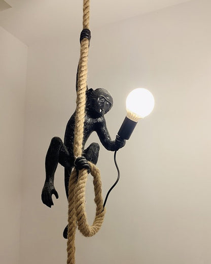 WOMO Monkey Rope Pendant Light-WM2467