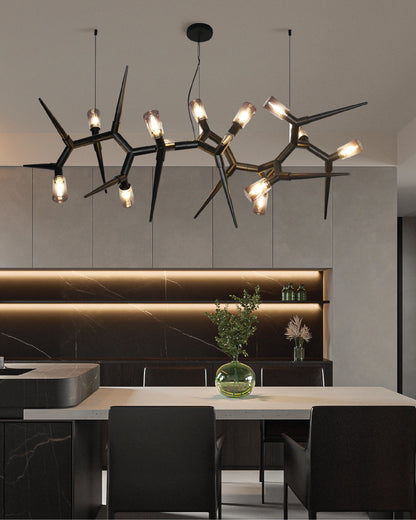 WOMO Black Branch Chandelier-WM2672