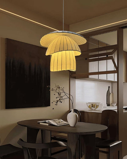 WOMO Japandi Coir Silk Pendant Light-WM2963