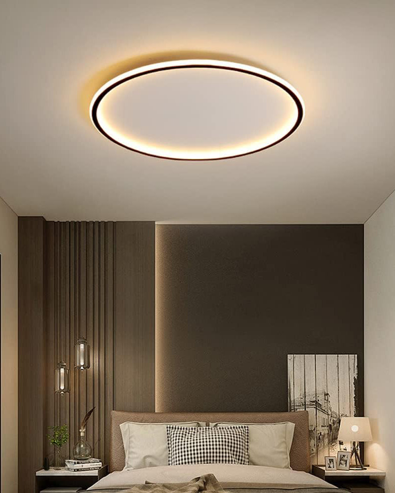 WOMO Flat Disc Flush Mount Ceiling Light-WM1122