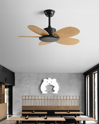 WOMO 36 Inch Children Wood Ceiling Fan - WM5152