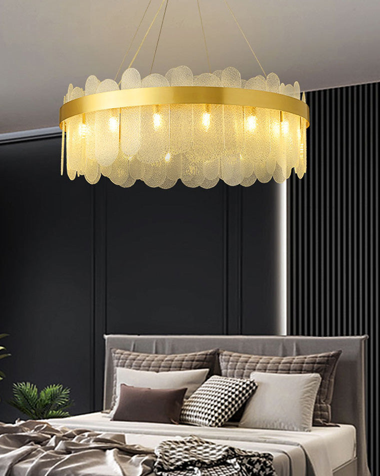 WOMO Circular Glass Chandelier-WM2409