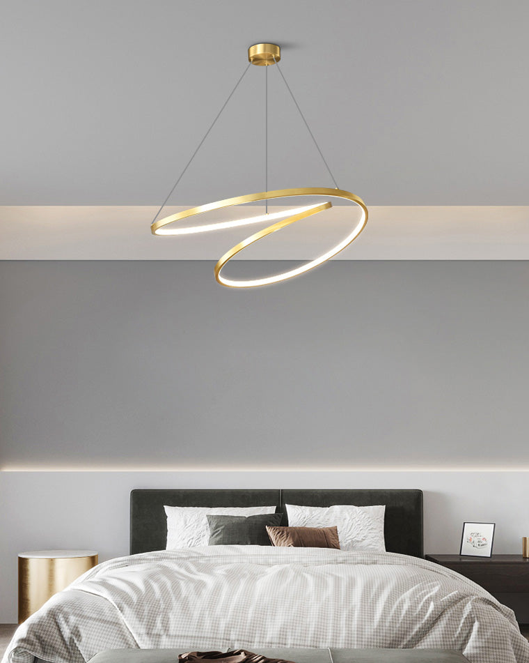 WOMO Swirl Led Chandelier-WM2461