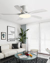 WOMO 5 Blade Modern Ceiling Fan Lamp-WM5126 thumbnail
