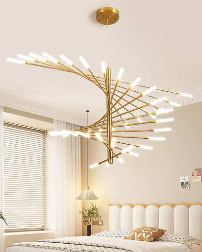 WOMO Fireworks Spiral Chandelier-WM2408