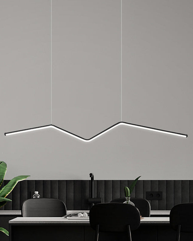 WOMO Zigzag Linear Pendant light-WM2638