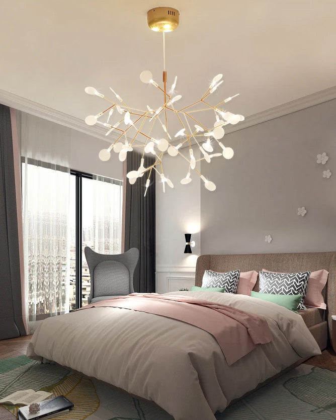 WOMO Heracleum/Firefly Round Chandelier-WM2435