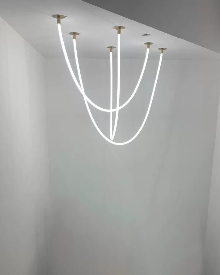 WOMO Rope Led Chandelier-WM2312