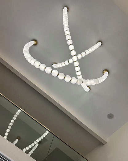 WOMO X-Pearl Necklace Chandelier-WM2799