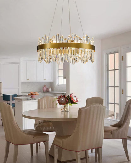 WOMO Round Crystal Chandelier-WM2488a