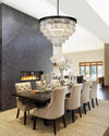 WOMO Tiered Crystal Prism Chandelier-WM2790 thumbnail