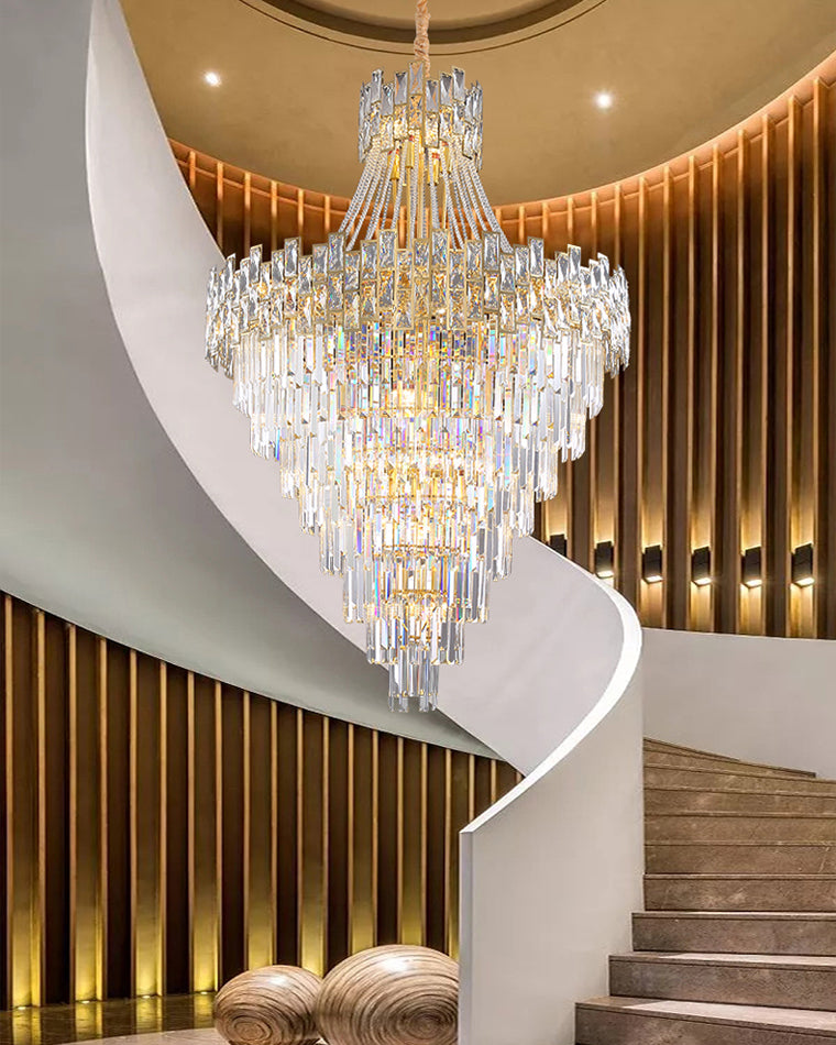 WOMO Massive Tiered Crystal Chandelier-WM2380