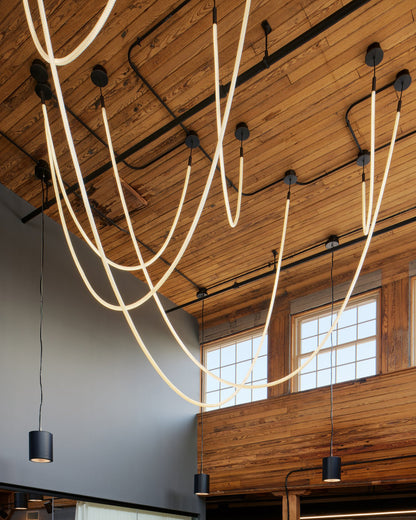 WOMO Rope Led Chandelier-WM2312