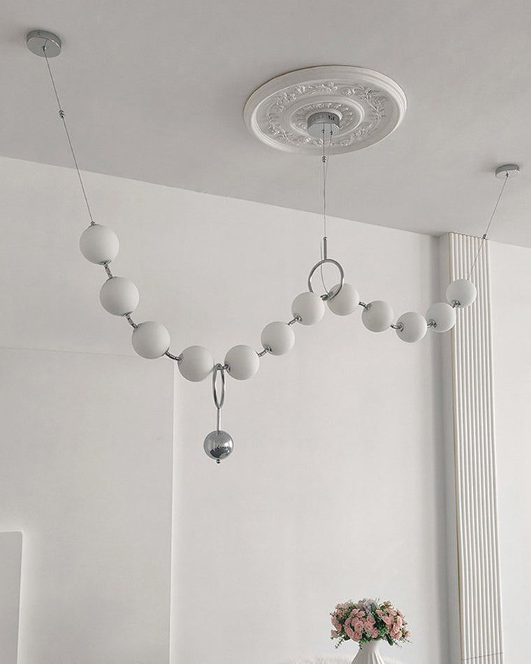 WOMO Adjustable Pearl Chandelier-WM2936