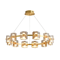 WOMO Modern Candle Round Chandelier-WM2218