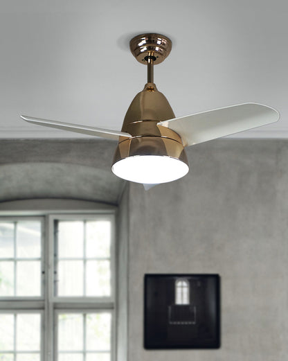 WOMO 3 Blade Tapered Ceiling Fan Lamp-WM5099