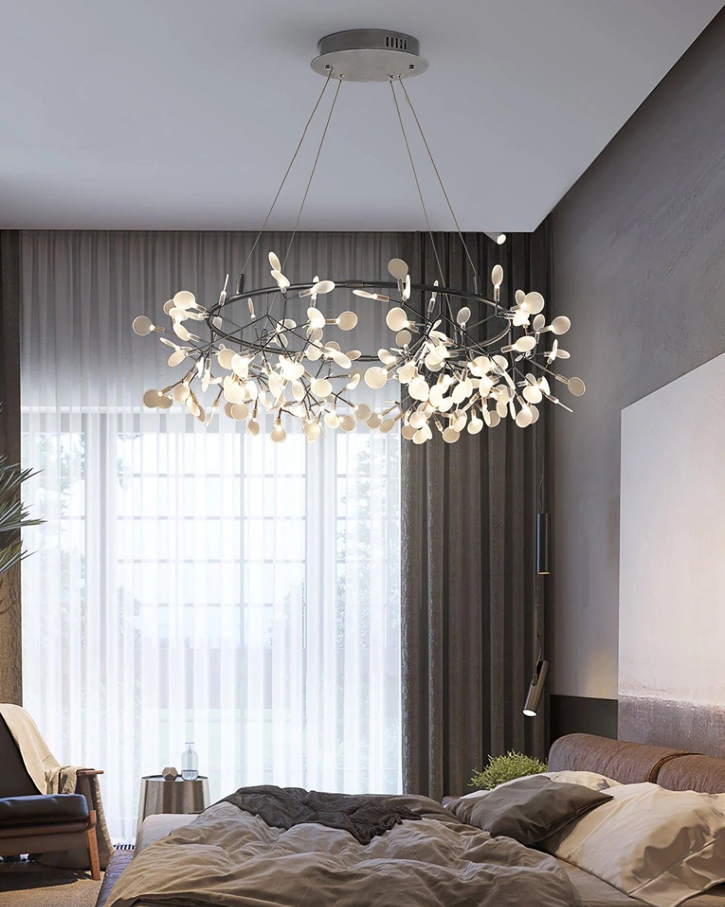 WOMO Heracleum/Firefly Round Chandelier-WM2435