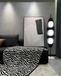 WOMO Modern Wood Oval Floor Lamp-WM7080
