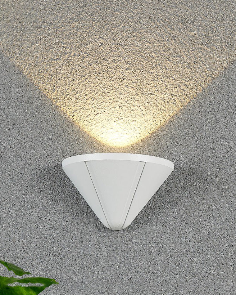 WOMO Cone Outdoor Wall Light-WM9141