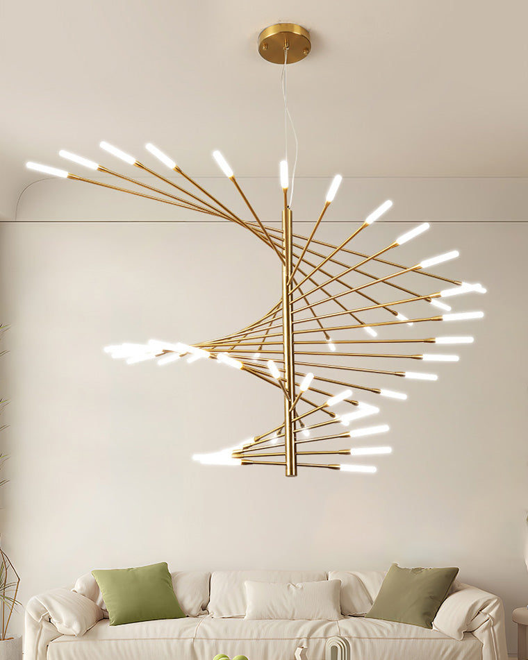 WOMO Fireworks Spiral Chandelier-WM2408