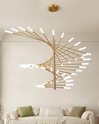 WOMO Fireworks Spiral Chandelier-WM2408